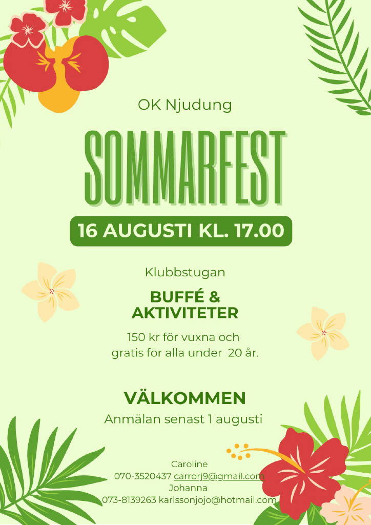 image: Sommarfest den 16 augusti